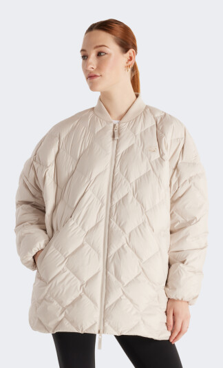 Пуховик New Balance Jacket Pinnacle Bomber - 168557, фото 1 - интернет-магазин MEGASPORT