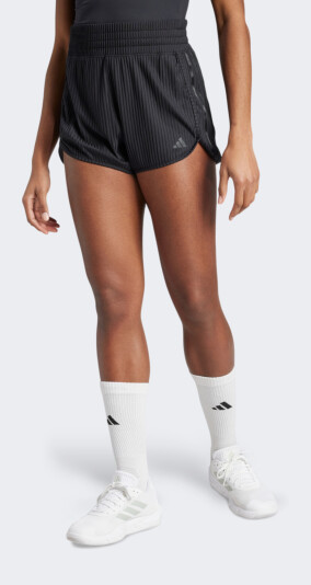 Шорты Adidas PACER RIB SHORT - 173058, фото 1 - интернет-магазин MEGASPORT